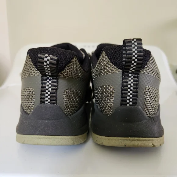 Merrell Men's MQM Flex2 Dark Gray/Green/Black Hiking Shoes - Picture 3 of 7